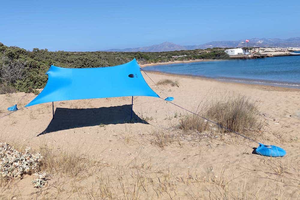 Grande tente de plage Shadysand