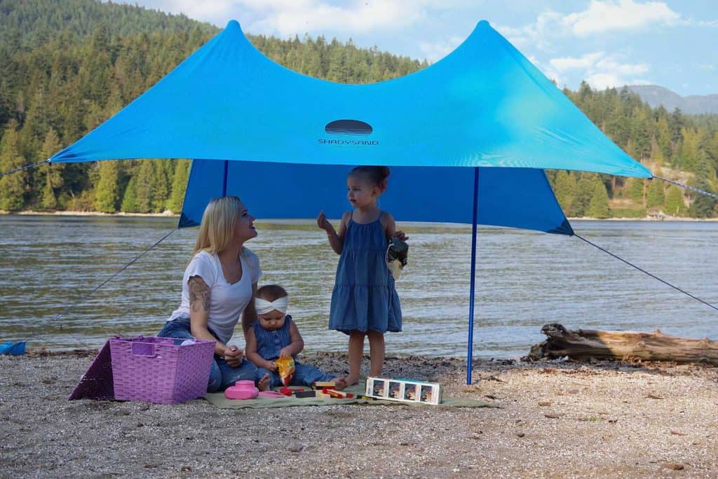 shadysand tente de plage familiale